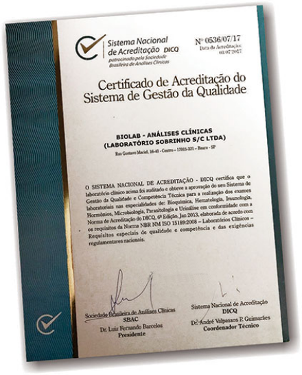Acreditação