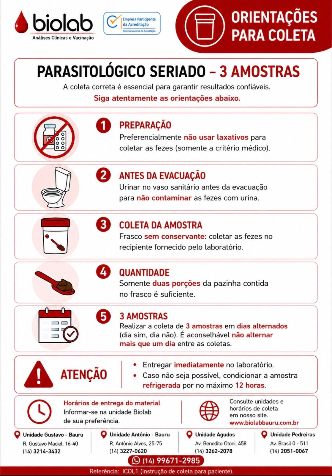 Parasitol�gico Seriado